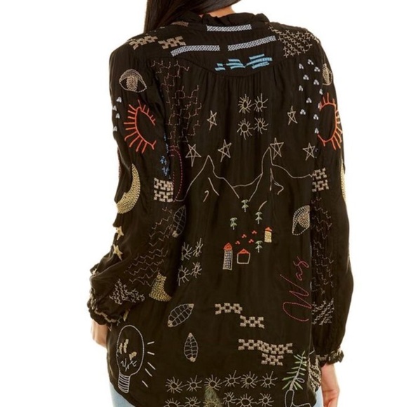 Johnny Was Biya Picassa ( Storybook) Shirt S - Picture 2 of 16